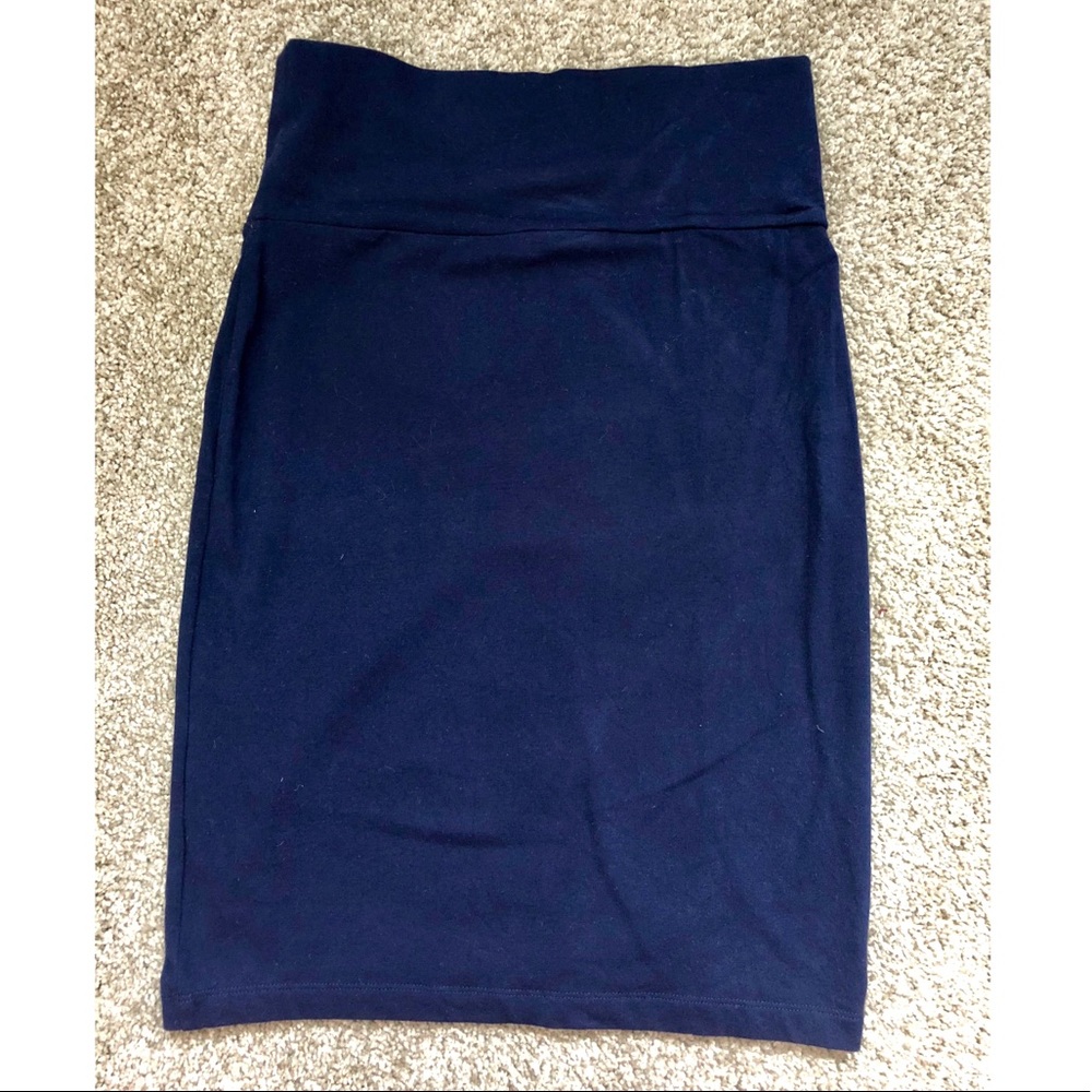 Forever XXI Navy Pencil Skirt